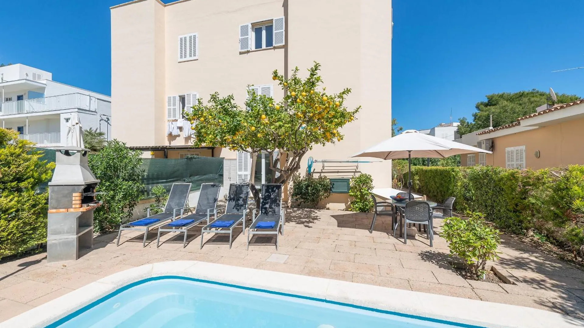 Playamar, Con Piscina Privada Apartman Alcudia Spanyolország